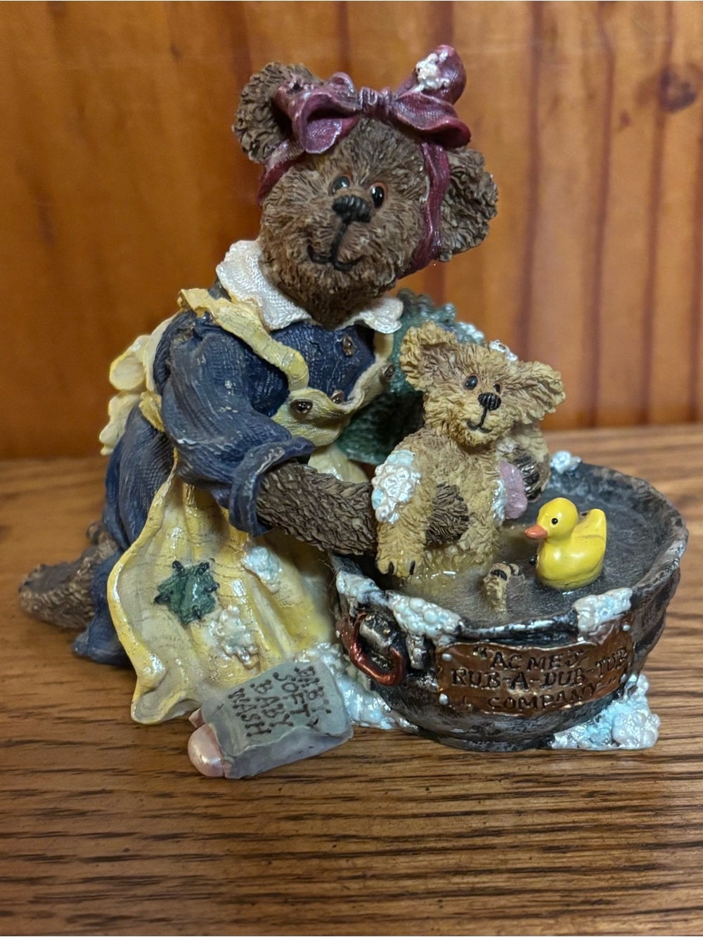 Boyd’s Bears Momma with Baby Taylor Rub A Dub Dub Style Number: #227747
